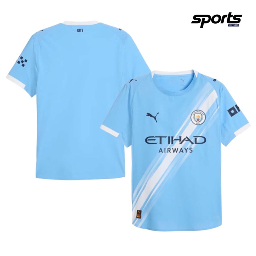 Manchester City 2025-2026 Session Home Kit - Player Edition