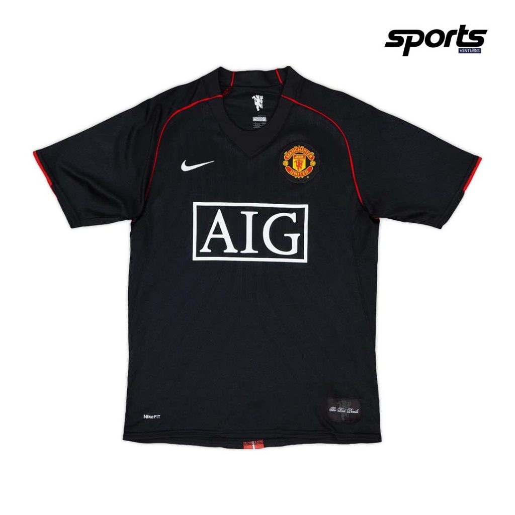 Manchester United 2007/08 Away Kit – Half Sleeve Retro Edition